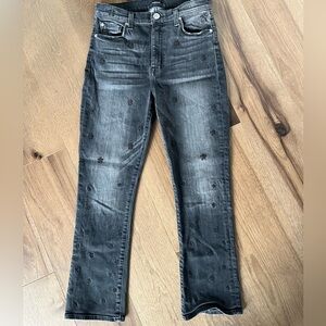 Hudson Jeans Harper Hi Rise Crop Black Skinny Jeans - Size 28 - EUC